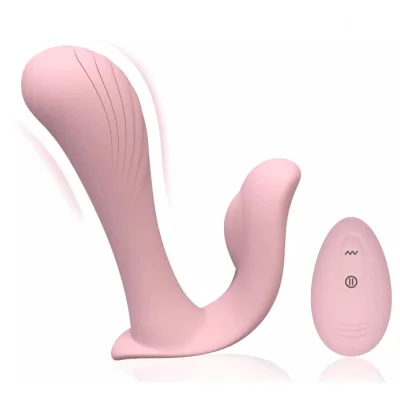 Stimulator Confidence 10 Moduri Vibratii, Silicon, USB, Roz, 12 cm, Mokko Toys, Velvet Obsession