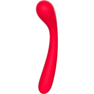 Vibrator Punctul G The Dash, 8 Moduri Stimulatoare, Silicon, USB, Rosu, 21.5 cm