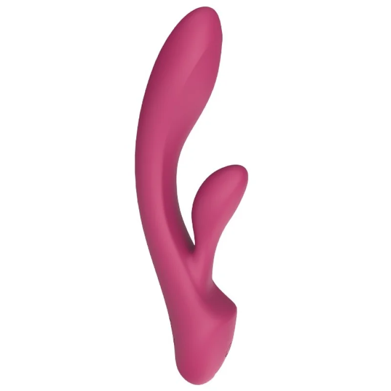 Vibrator Iepuras Raya, 12 Moduri Vibratii, Silicon Lichid, USB Magnetic, Mov, 19.5 cm, Mokko Toys, Velvet Obsession