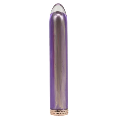 Vibrator Classic Vibe Glass, 10 Moduri Vibratii, Sticla, USB Magnetic, Auriu, 12 cm, Guilty Toys, Glamour