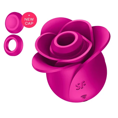 Stimulator Clitoris Pro 2 Modern Blossom, 11 Viteze Suctiune, Silicon, USB, Roz