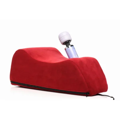 Perna pentru Jucariile Sexuale Deluxe Wand Saddle, Rosu