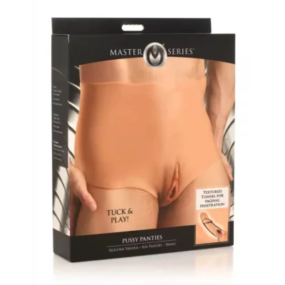 Chiloti pentru Barbati cu Vagin si Anus, Silicon, Marimea S