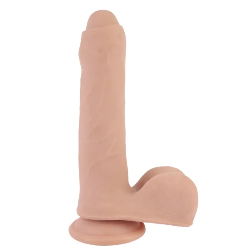 Dildo Realist Bendable Secret Explorer, TPE, Natural, 20 cm