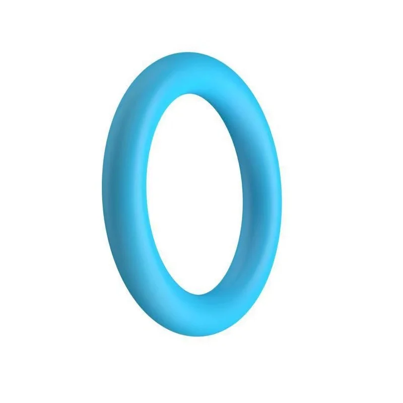 Inel Penis Slim Aquatic Ring, Silicon, Albastru, Mokko Toys, Simply Fun