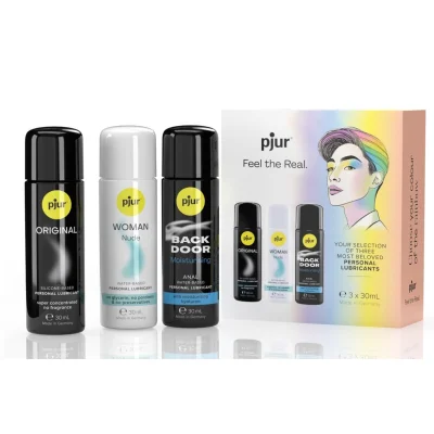 Set 3 Lubrifianti Pjur Pride Box, 3x30 ml