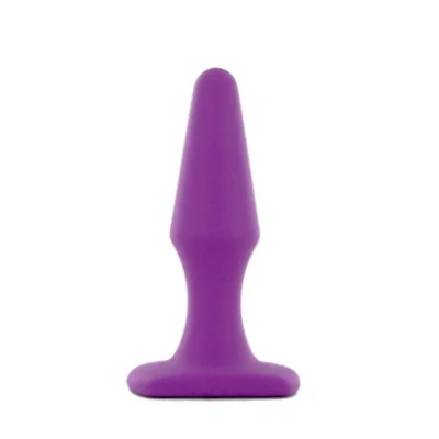 Dop Anal Jam Buttplug, Silicon, Mov, 10.5 cm, Passion Labs, Mystery
