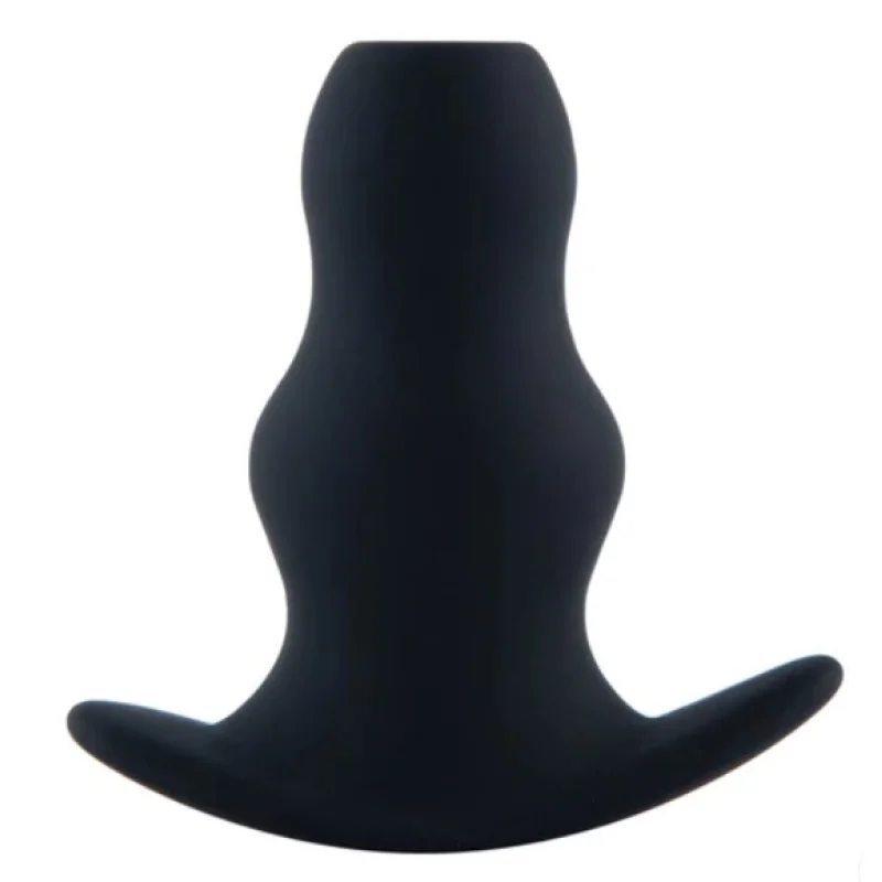 Dop Anal Dilatator, Silicon, Negru, 9.5 cm, Passion Labs