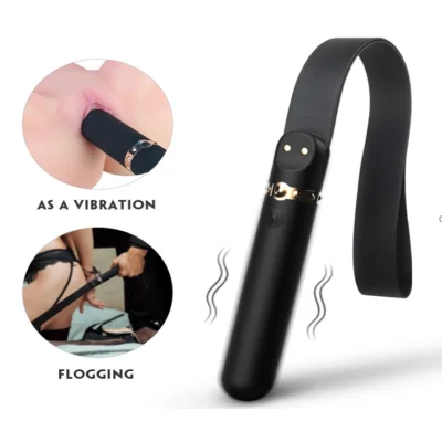 Vibrator&Cravasa Rizey 9 Moduri Vibratii Silicon Negru USB Passion Labs