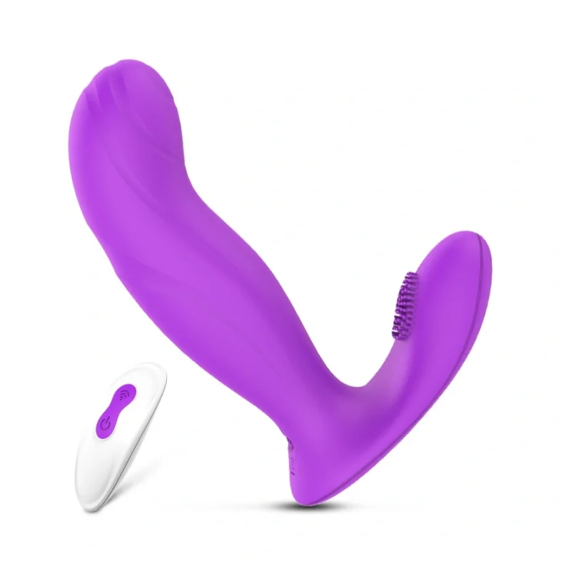 Vibrator Wish Remote Control, 9 Moduri Vibratii, Silicon, USB Magnetic, Mov, 12.7 cm, Mokko Toys, Velvet Obsession