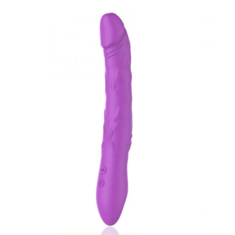 Vibrator Eden Rotating Vibrator, 9 Moduri Vibratii & 9 Moduri Rotatii, Silicon, USB, Mov, 22.7 cm, Mokko Toys, Velvet Obsession