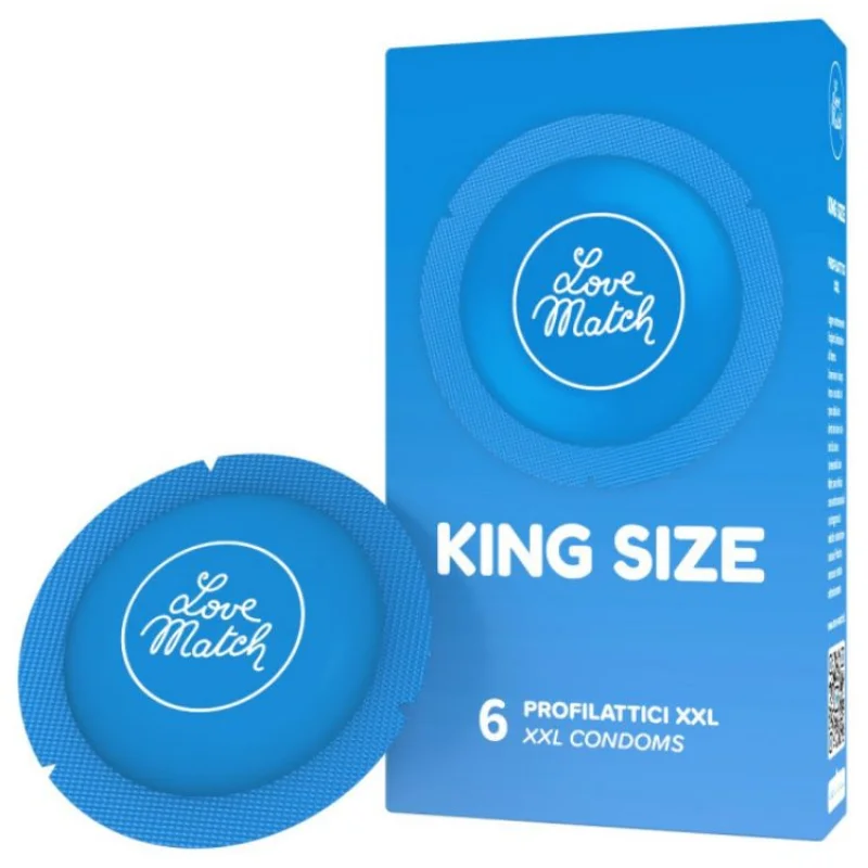 Prezervative Love Match King Size - 6 bucati