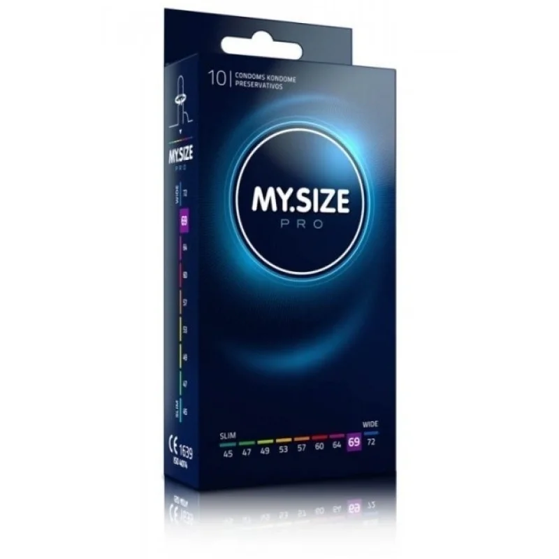10 Prezervative Latex My Size Pro 69 mm