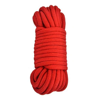 Sfoara Bondage Rope 10 m, Rosu, Passion Labs