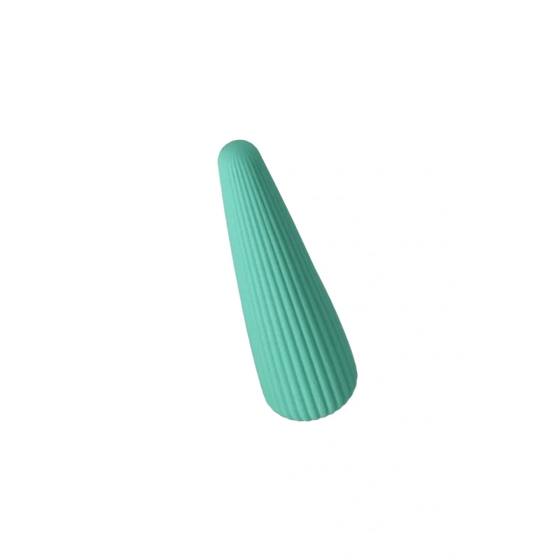 Vibrator IcyCone FairyGasm, 10 Moduri Vibratii, USB, Verde, 13.5 cm