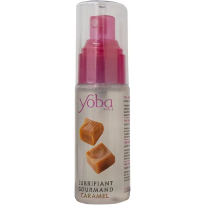 Lubrifiant Yoba pe Baza de Apa, Aroma Caramel, 50 ml