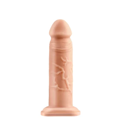 Strap-on Silicone Hollow Extension, Natural, 20 cm
