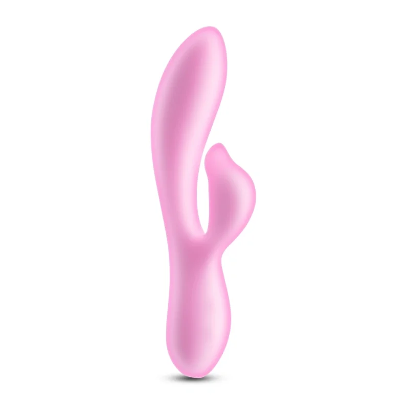 Vibrator Pure Dawn, 10 Moduri Vibratii, Silicon, USB, Roz, 18 cm