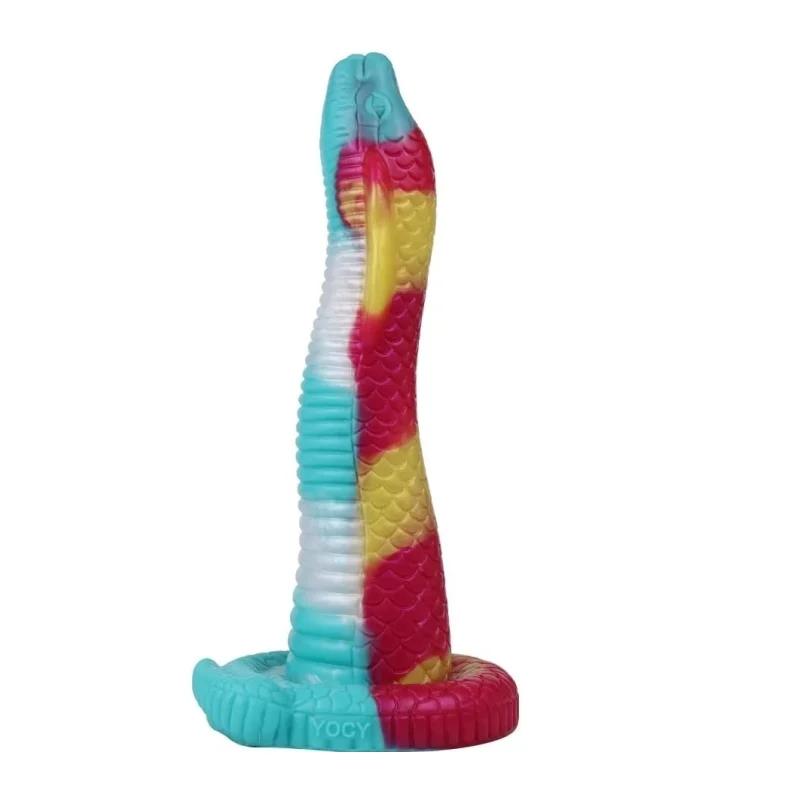 Dildo Cobra, Ventuza Puternica, Silicon Lichid, 29 cm