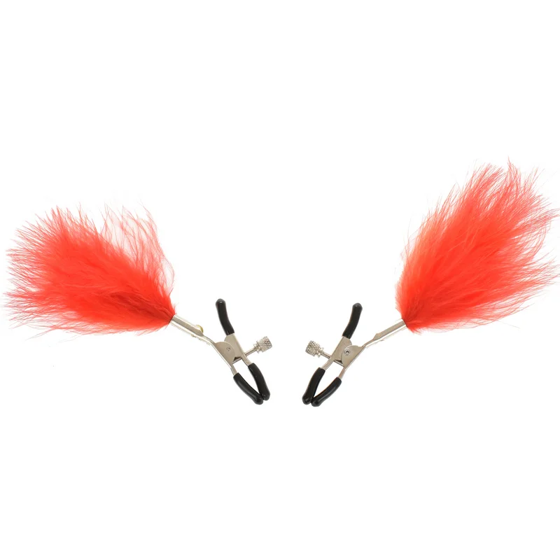 Clame pentru Sfarcuri cu Puf Rosu Guilty Toys