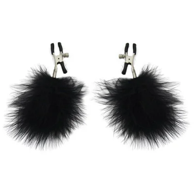 Clame pentru Sfarcuri cu Puf Negru Guilty Toys