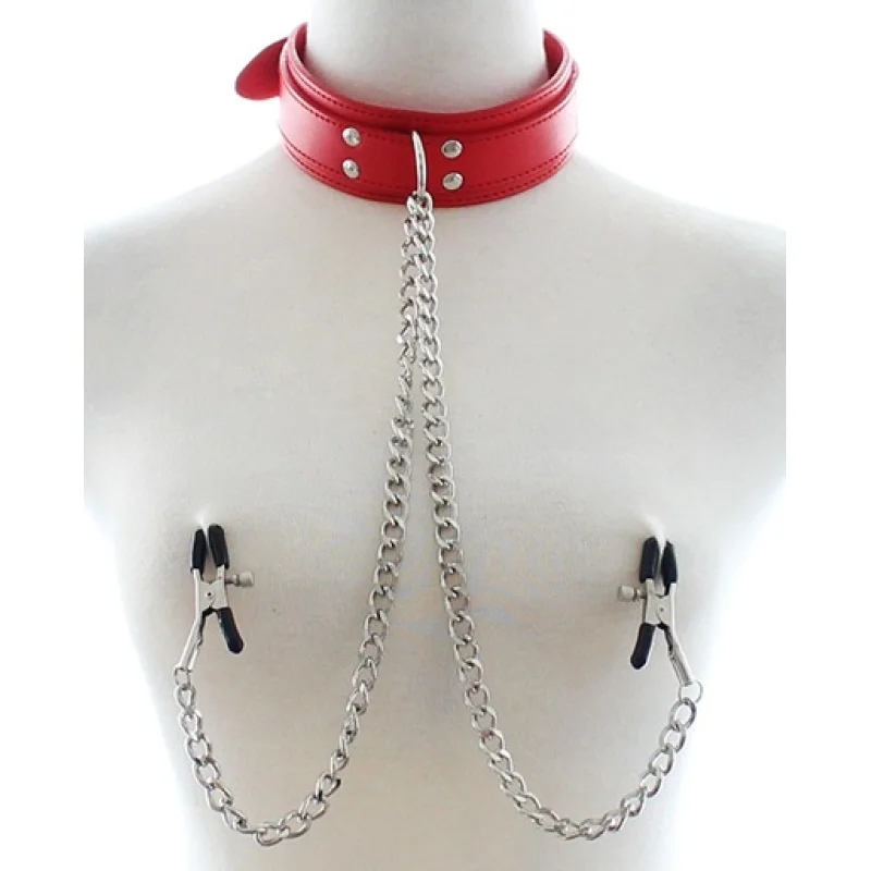 Zgarda cu Clame pentru Sfarcuri, Rosu, Passion Labs