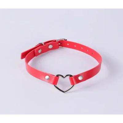 Accesoriu Gat Love Choker, Rosu, Mokko Toys