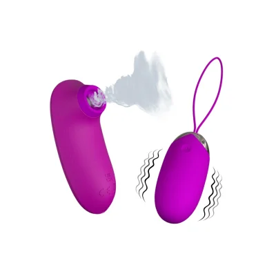 Stimulator 2 in 1 Orthus, 12+4 Moduri Stimulatoare, Silicon, USB, Mov