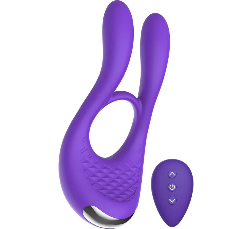 Inel de Penis Joy Ride To Paradise, Remote Control, 7 Moduri Vibratii, Silicon, USB, Mov