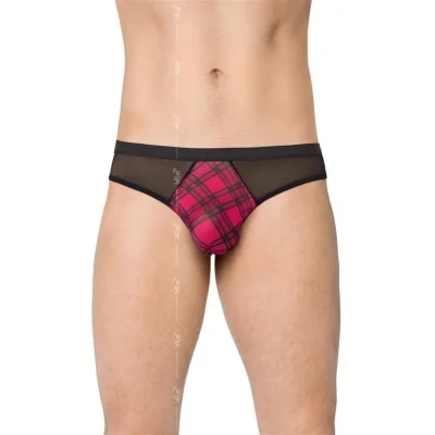 Bikini Tanga Barbati din Plasa Roz, M/L