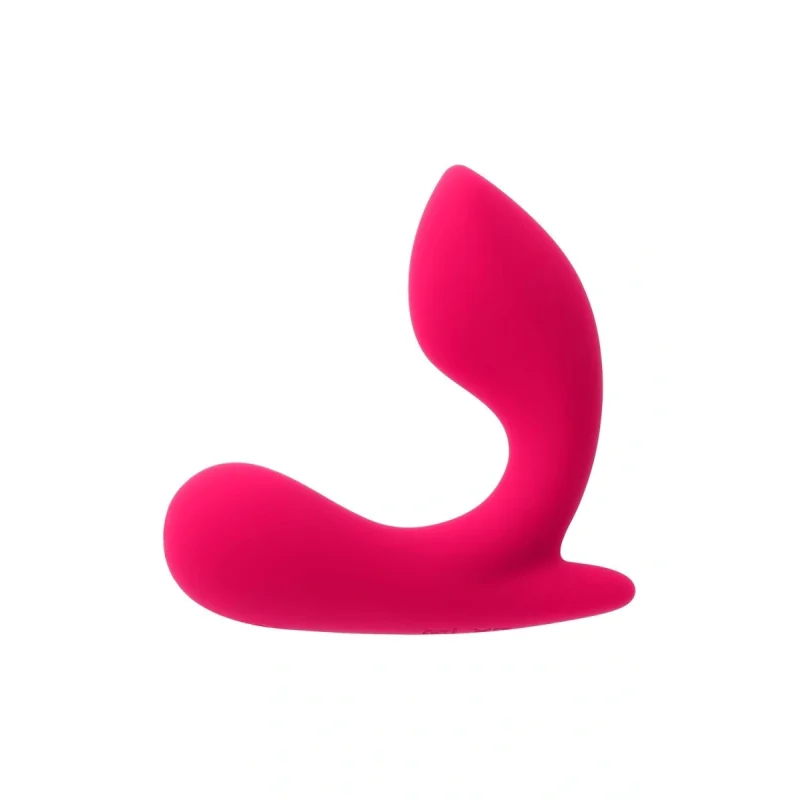 Vibrator All About The Bass Remote Control, 12 Moduri Vibratii, Silicon, USB, Roz, 9.3 cm