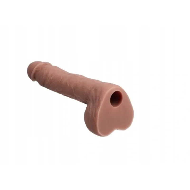 Dildo M Lovense pentru masina de sex, VAC-U-LOCK, TPE, Natural, 21 cm