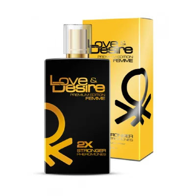 Parfum cu Feromoni pentru Femei Gold Premium Edition Femme Love&Desire 100 ml