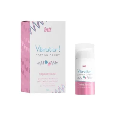 Gel cu Efect Vibrator Aroma Vata pe Bat 15 ml