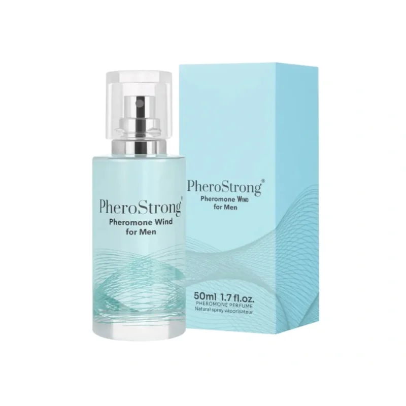 Parfum cu feromoni PheroStrong Wind pentru Barbati, 50 ml