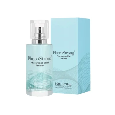 Parfum cu feromoni PheroStrong Wind pentru Barbati, 50 ml