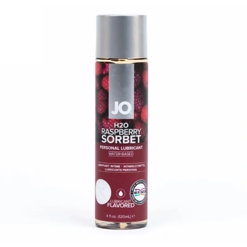 Lubrifiant System JO pe Baza de Apa H20 Sorbet-Zmeura, 30 ml