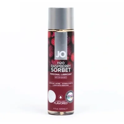 Lubrifiant System JO pe Baza de Apa H20 Sorbet-Zmeura, 30 ml