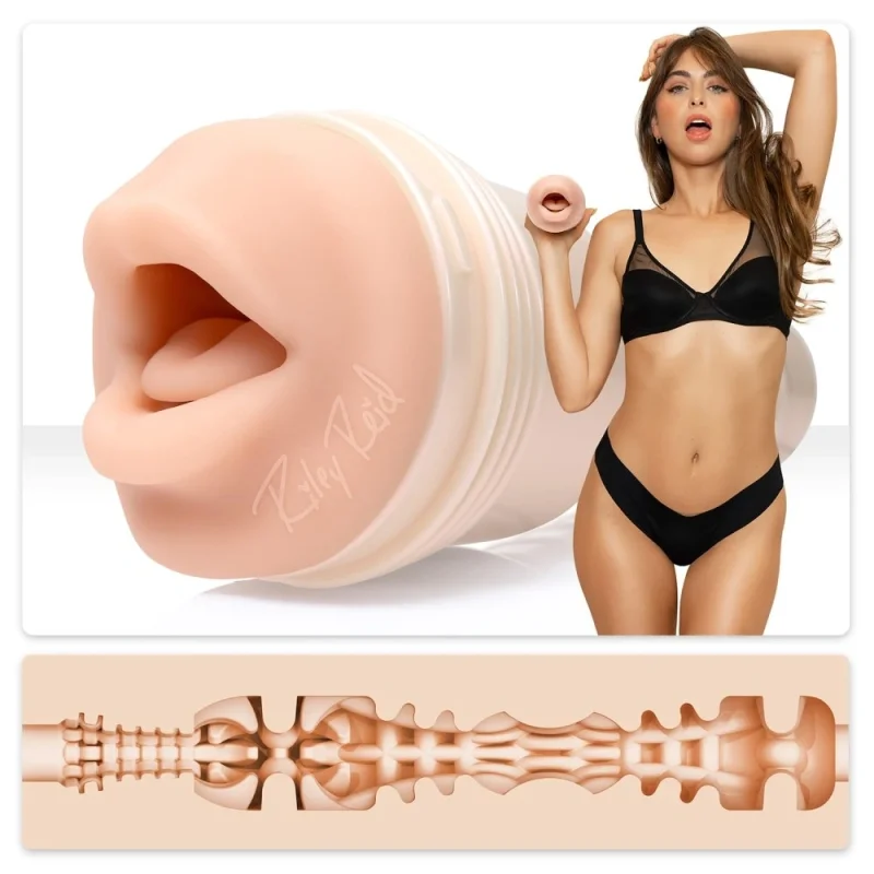 Masturbator Fleshlight Mouth Riley Reid Insomnia Texture