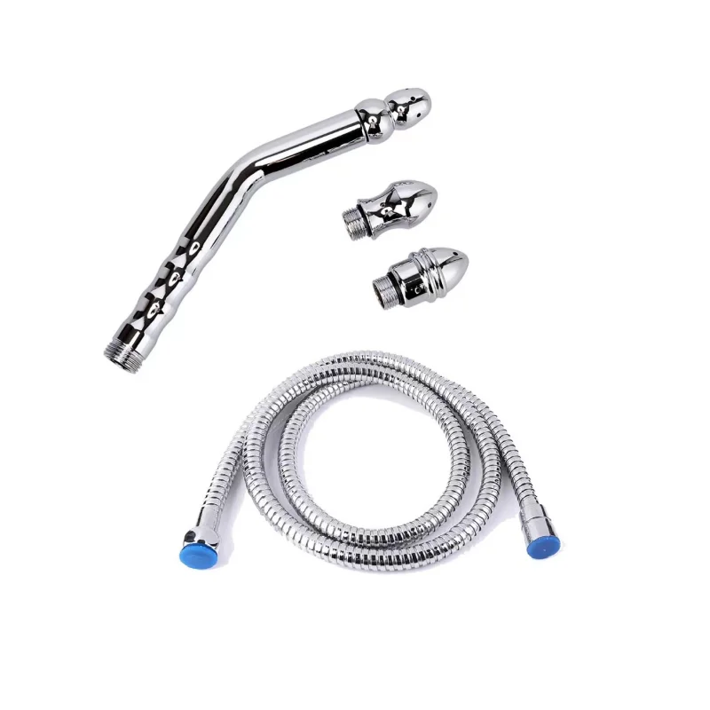 Set Dus Anal, 5 Piese, Metal, Argintiu, Mokko Toys