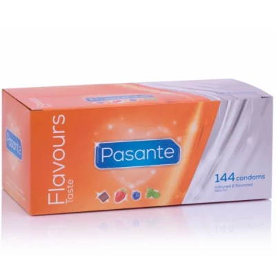 Set 144 Prezervative Pasante Flavours