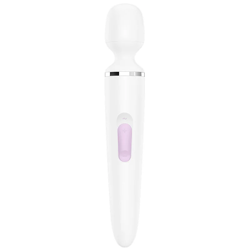 Vibrator Masaj Wand-er Women Silicon USB Satisfyer White