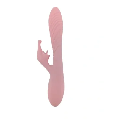 Vibrator Iepuras Tessa, 10 Moduri Vibratii, Silicon, USB, Roz, 21.8 cm, Mokko Toys, Velvet Obsession