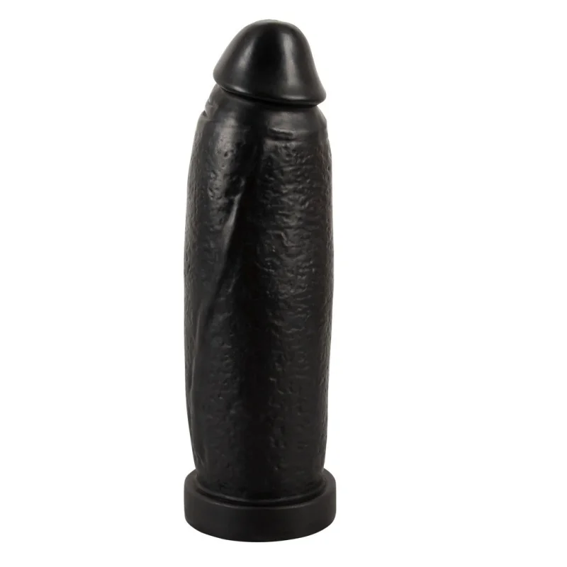 Dildo Realistixxx Real Giant, PVC, Negru, 29.8 cm