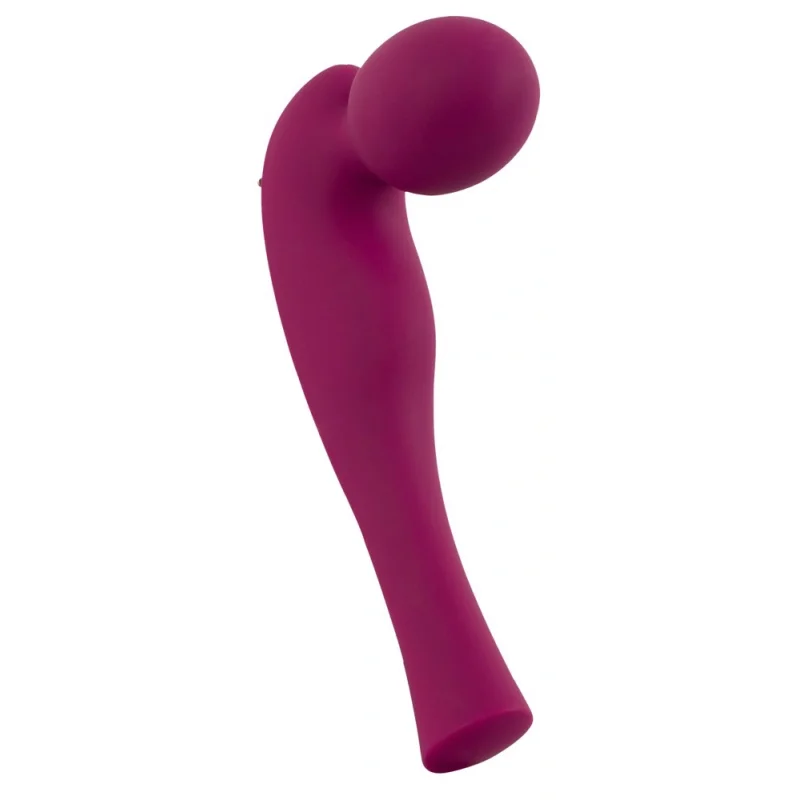 Vibrator Masaj Special Wand, 20 Moduri Vibratii, Silicon, USB, Roz, 20 cm