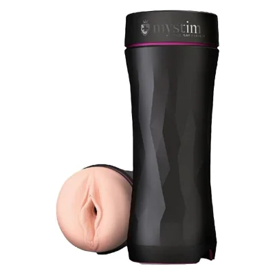 Masturbator Pussy Opus E Masturbator Compatibil Unitate Electrostimulare, 21.5 cm