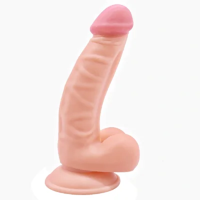 Dildo Realist No. 17, PVC Premium, Natural, 19.8 cm, Guilty Toys