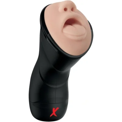 Masturbator Deep Throat Vibrating Stroker, Ultra Suction