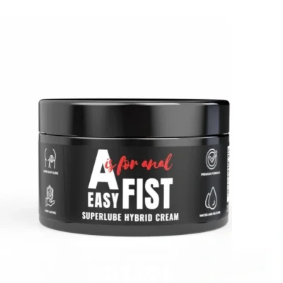 Lubrifiant Anal Hibrid pe Baza de Silicon si Apa, A is for Anal, Easy Fist, 250 ml
