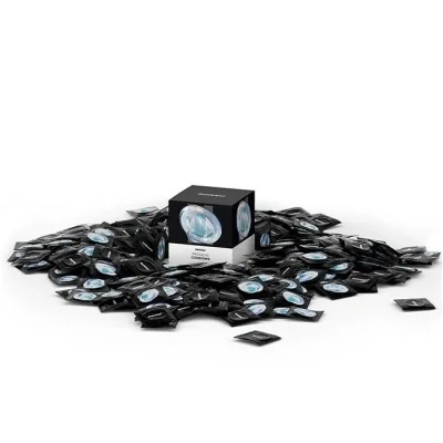 Set 100 Prezervative Satisfyer din Latex, Latime 53 mm